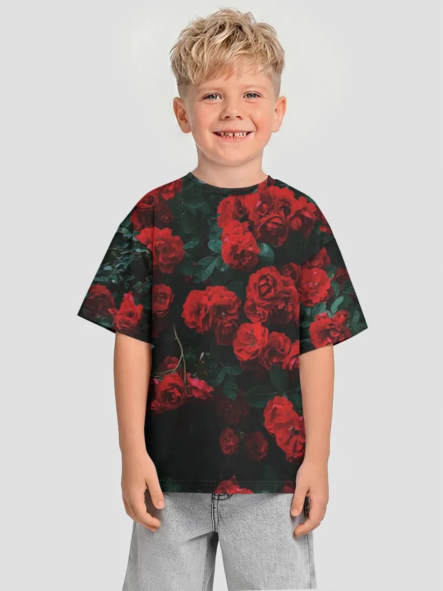 T-shirt coton oversize garçon