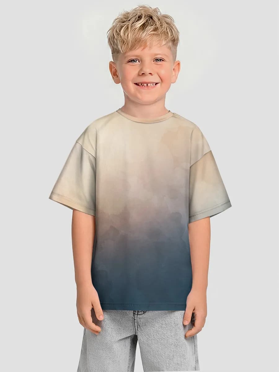T-shirt coton oversize garçon