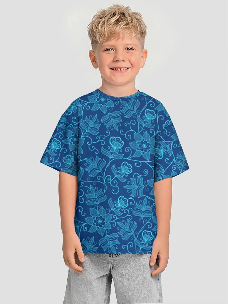 T-shirt coton oversize garçon
