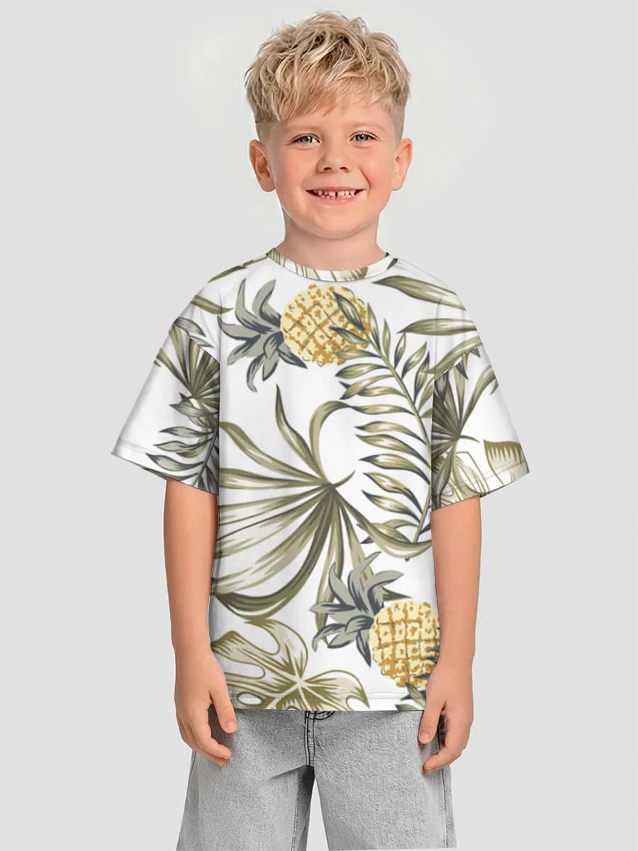 Camiseta Oversize de Algodón Niño