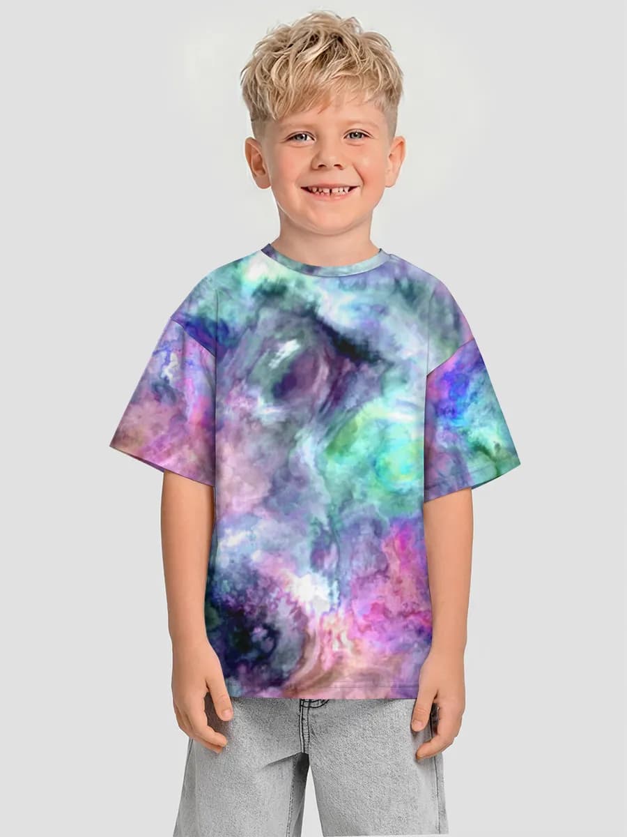 Camiseta Oversize de Algodón Niño