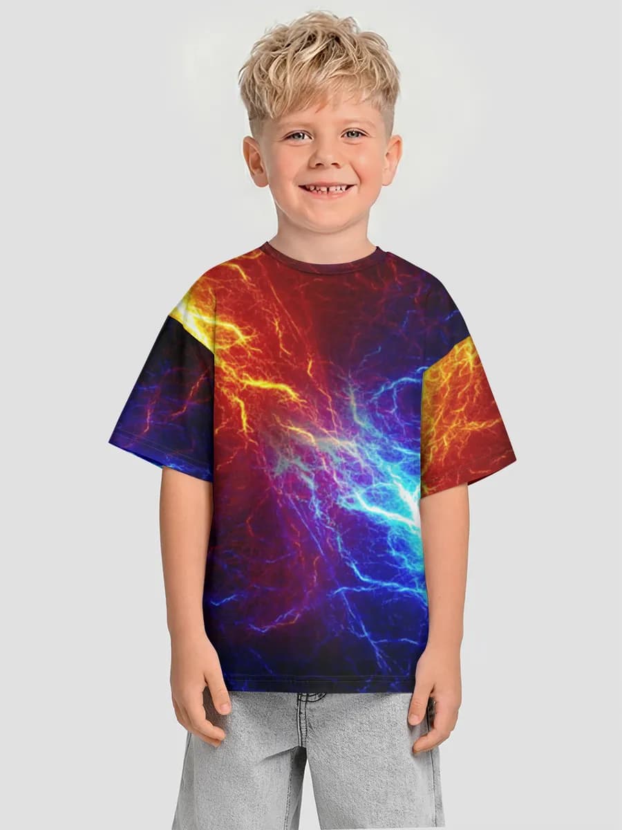 T-shirt coton oversize garçon