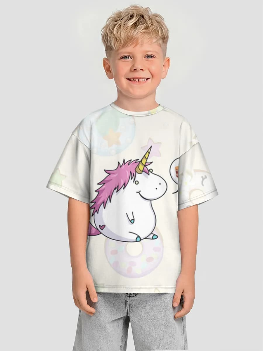T-shirt coton oversize garçon