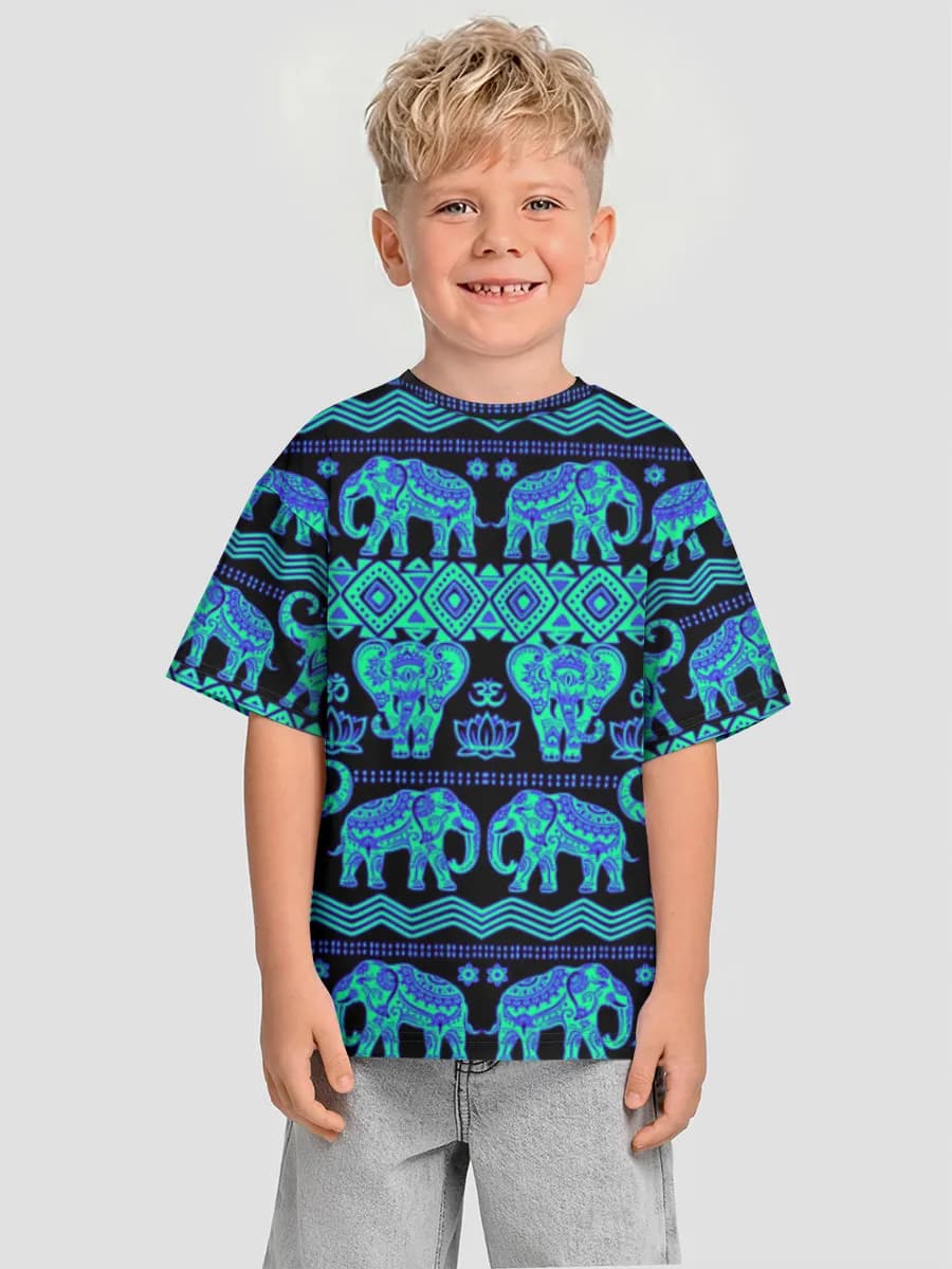 T-shirt coton oversize garçon