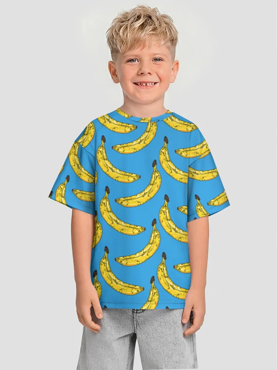 T-shirt coton oversize garçon
