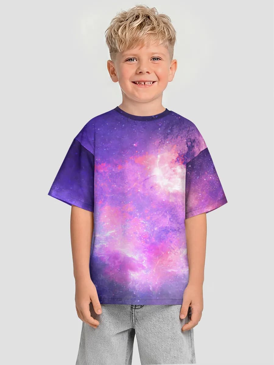T-shirt coton oversize garçon