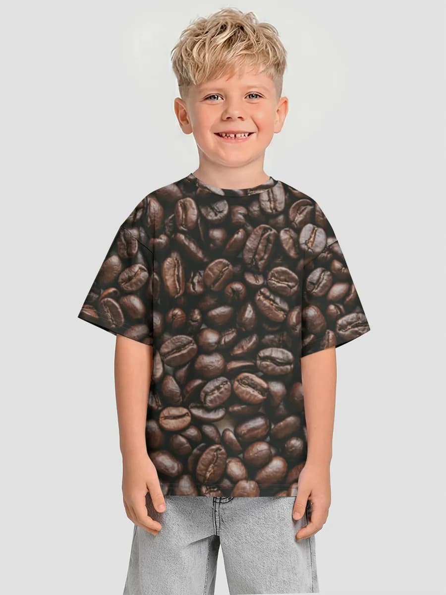 男の子 ビッグシルエット コットンTシャツ