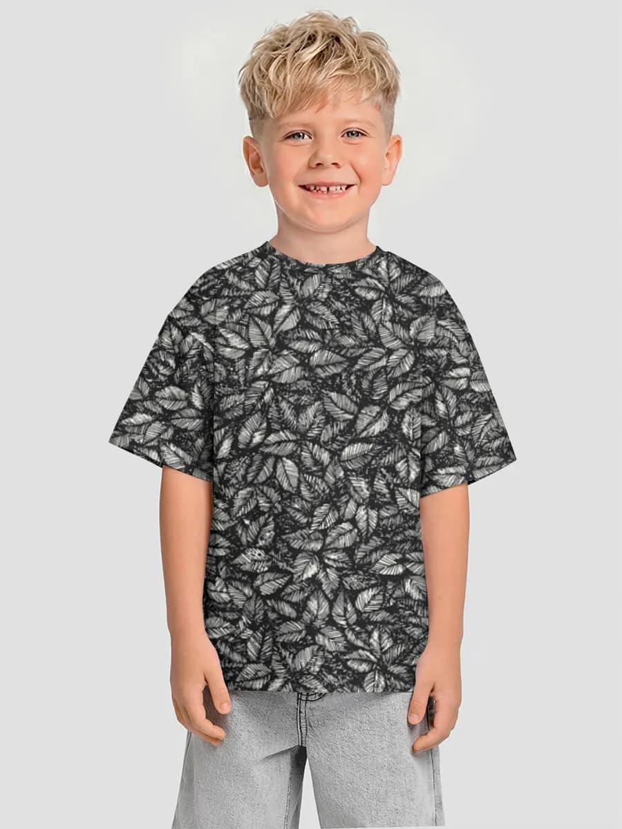 T-shirt coton oversize garçon