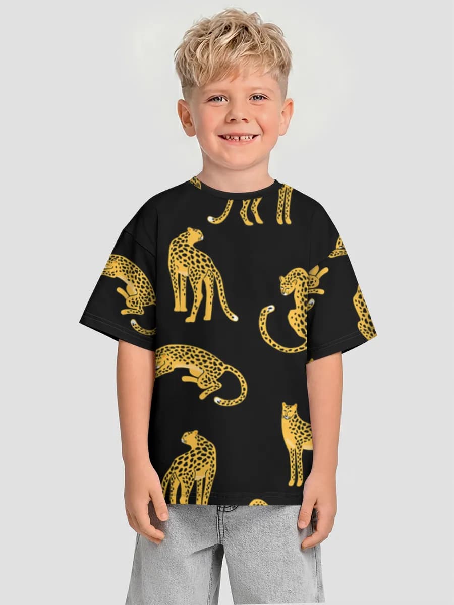 T-shirt coton oversize garçon