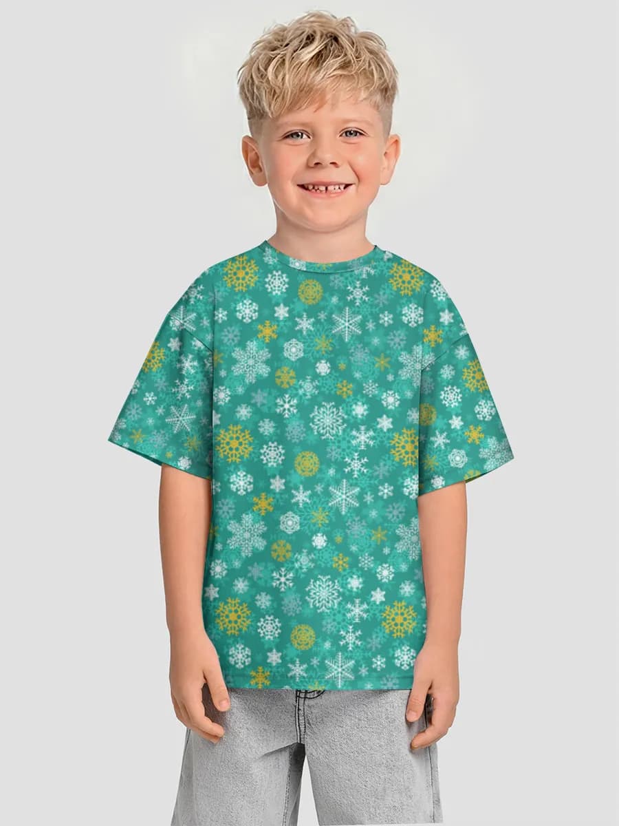 Camiseta Oversize de Algodón Niño
