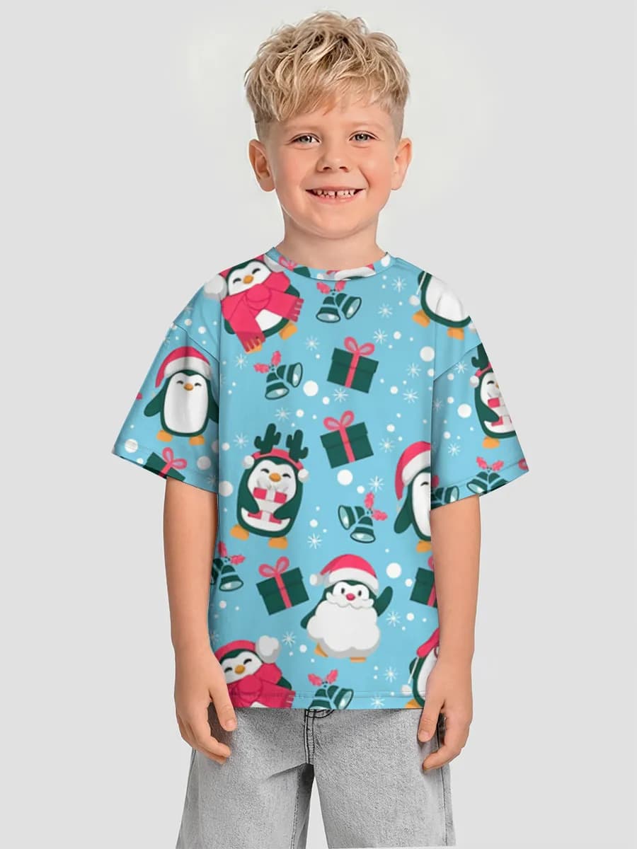 Camiseta Oversize de Algodón Niño