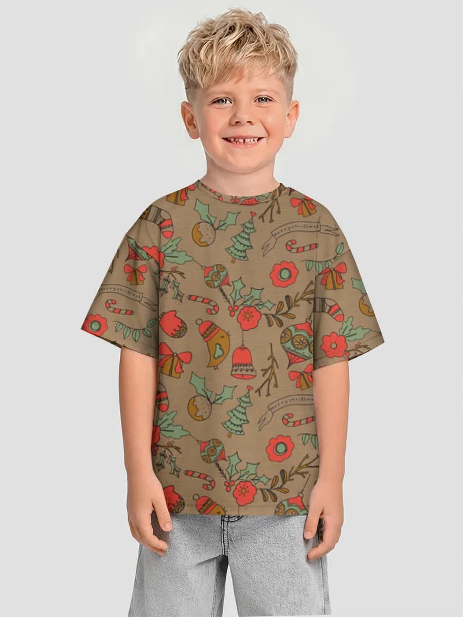 T-shirt coton oversize garçon