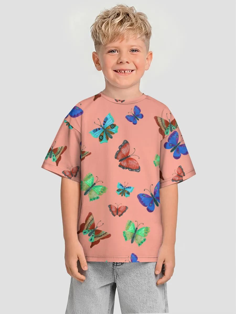 T-shirt coton oversize garçon
