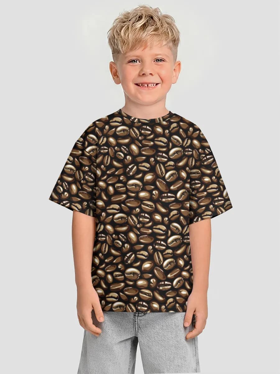 Camiseta Oversize de Algodón Niño