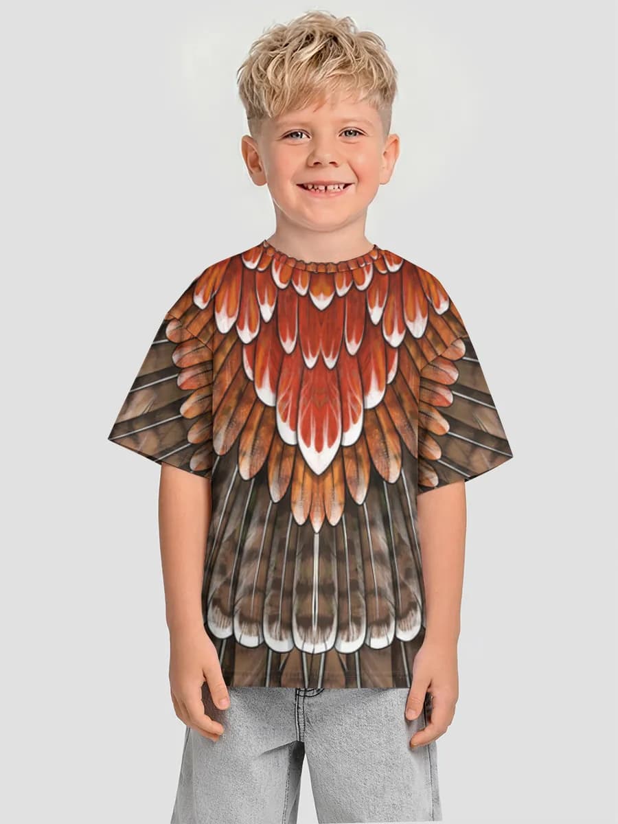 男の子 ビッグシルエット コットンTシャツ