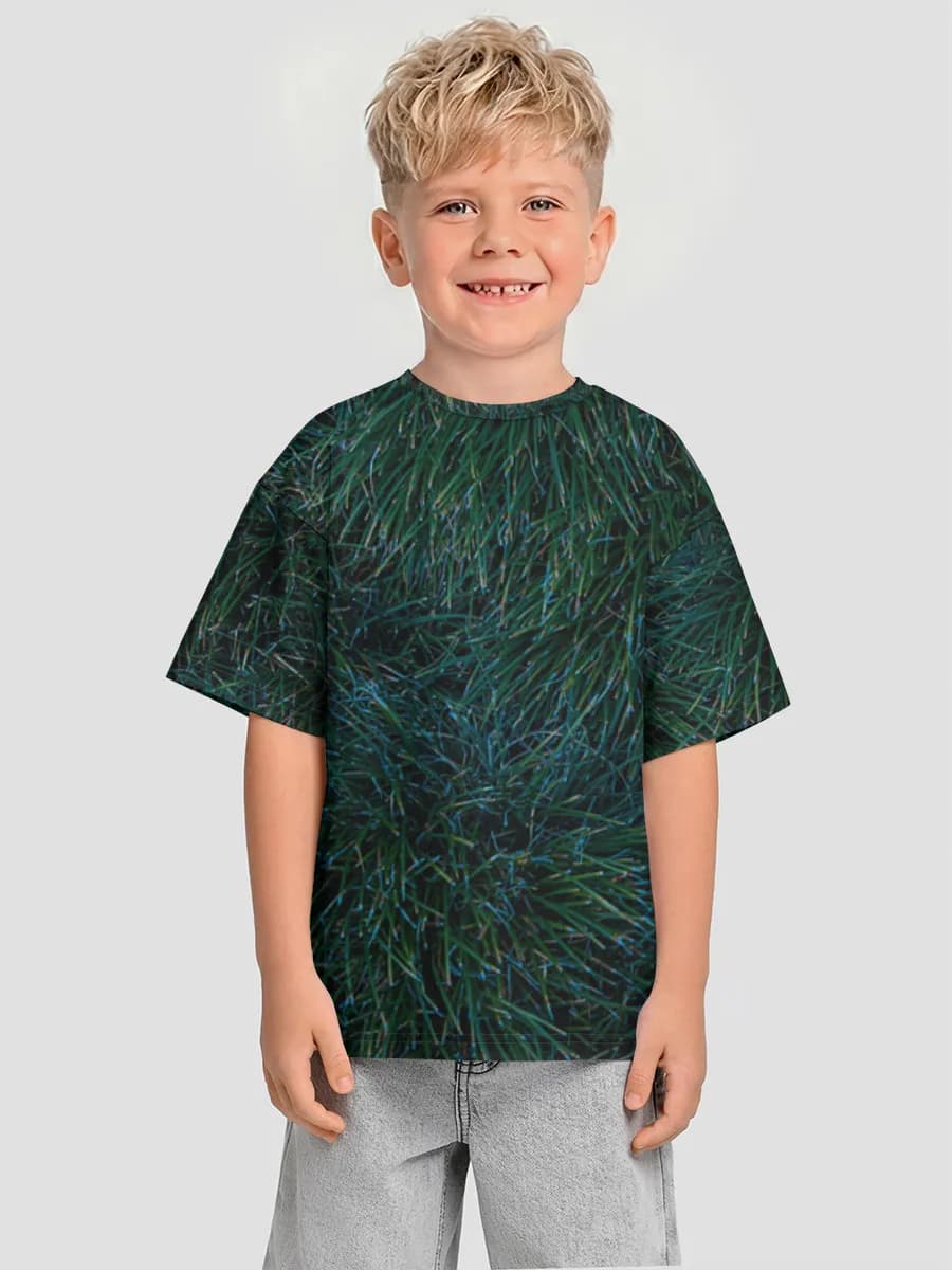 男の子 ビッグシルエット コットンTシャツ