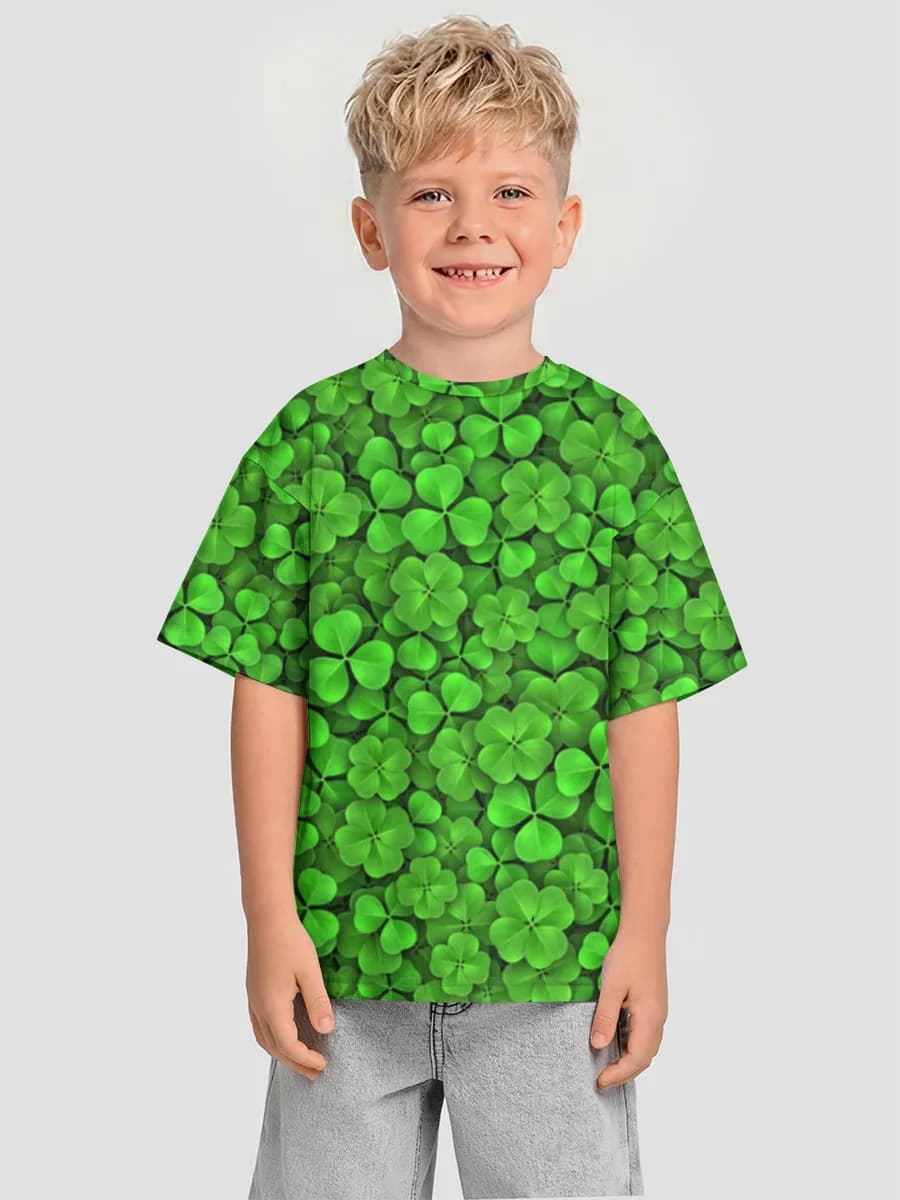 Camiseta Oversize de Algodón Niño