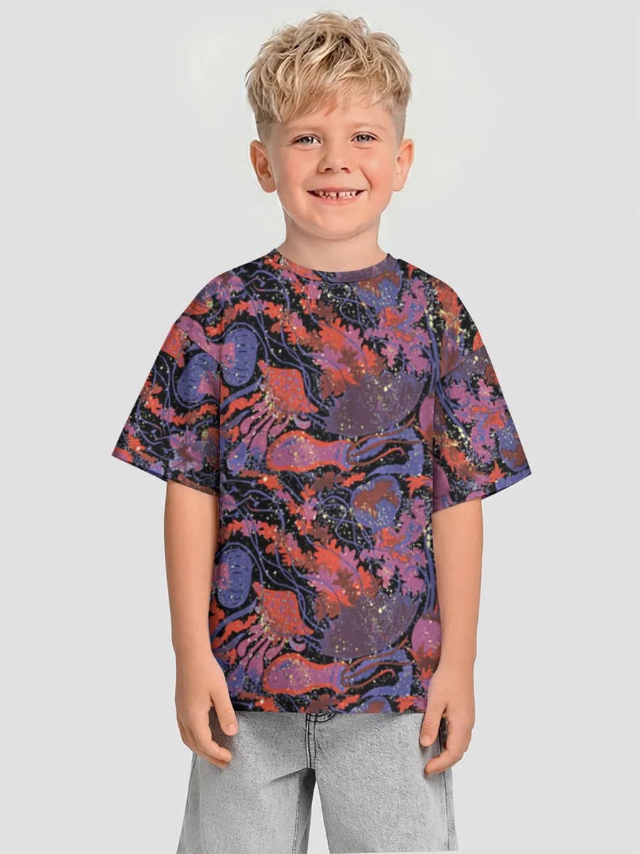 T-shirt coton oversize garçon