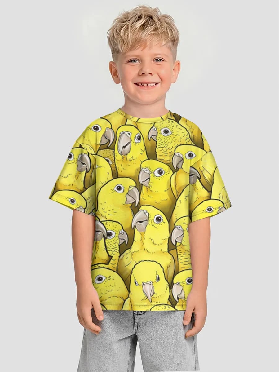 Camiseta Oversize de Algodón Niño