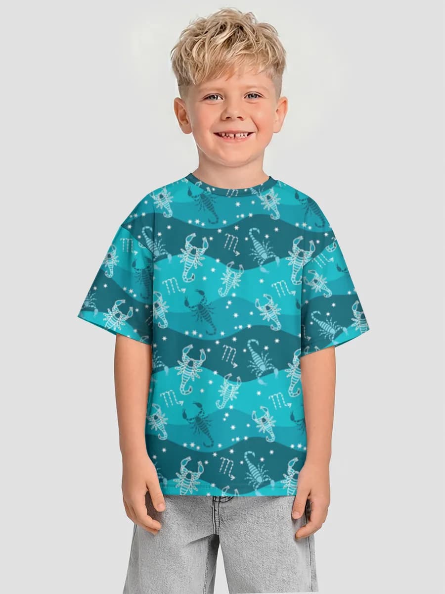 Camiseta Oversize de Algodón Niño