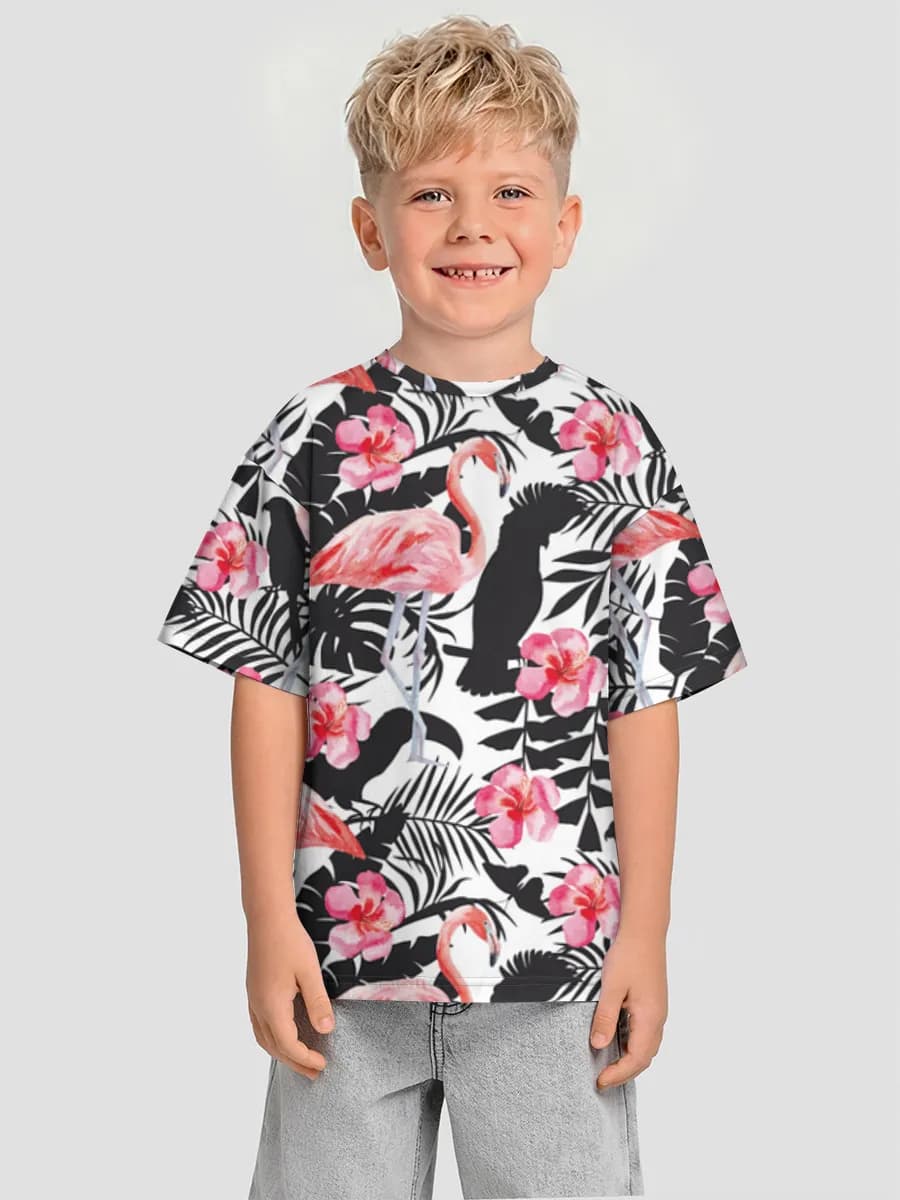 Camiseta Oversize de Algodón Niño