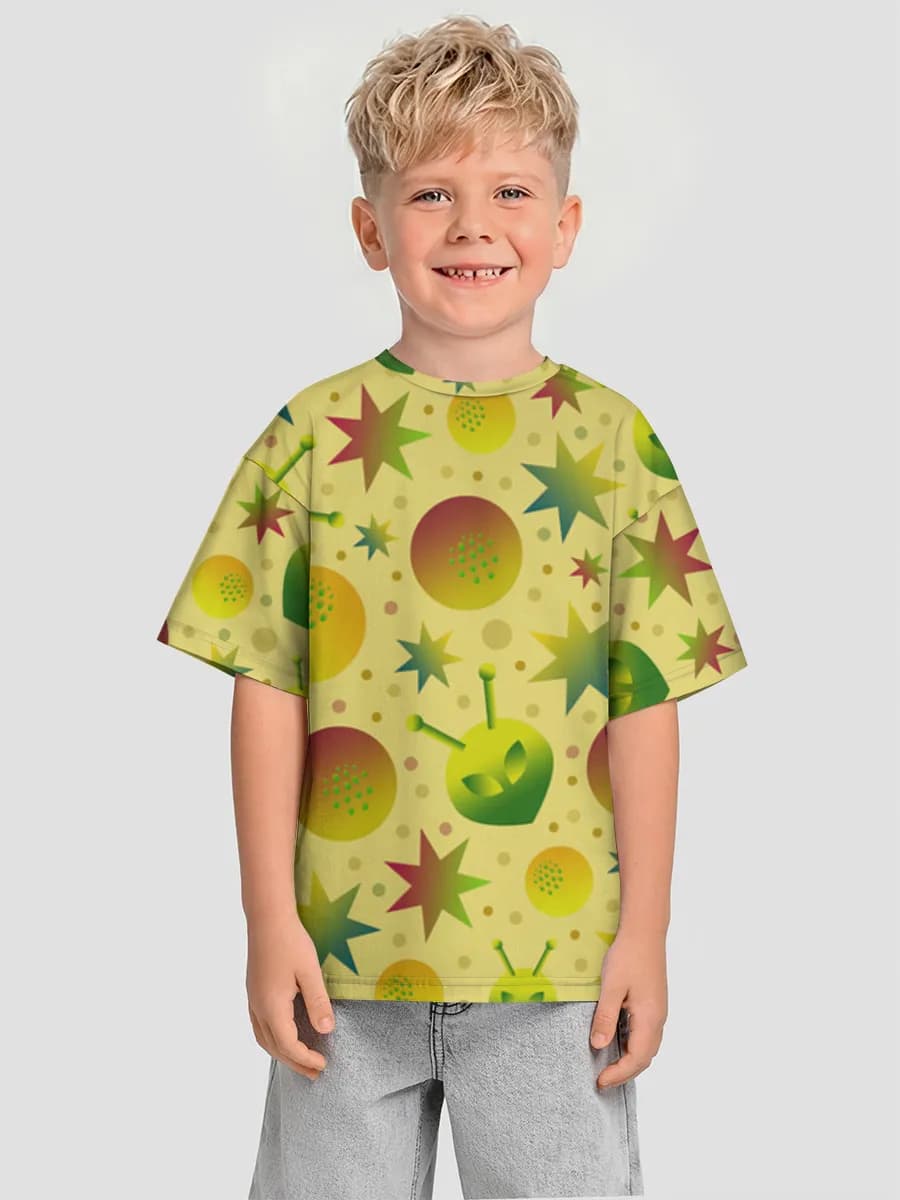 T-shirt coton oversize garçon