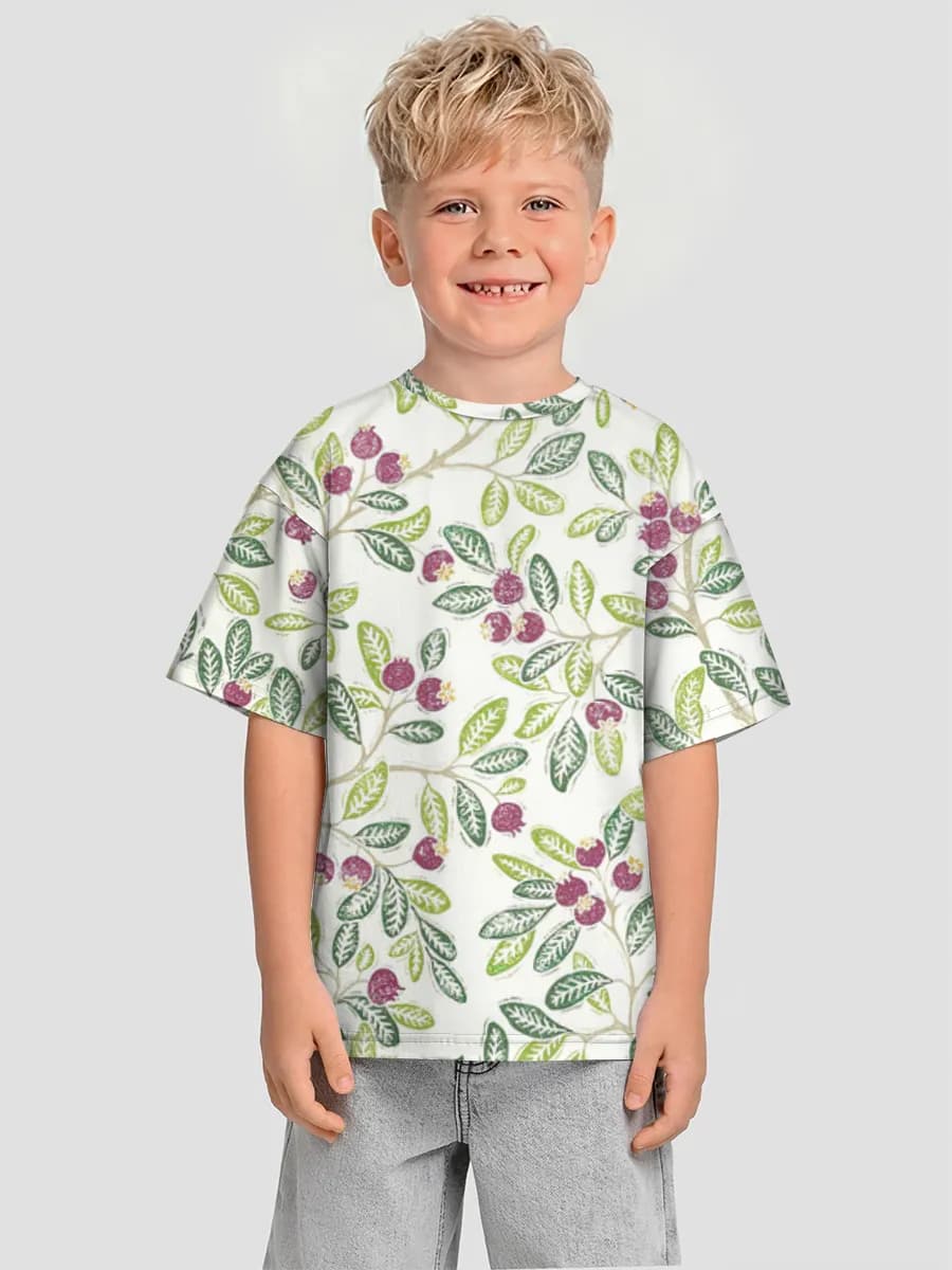 Camiseta Oversize de Algodón Niño