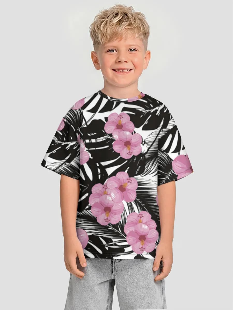 Camiseta Oversize de Algodón Niño