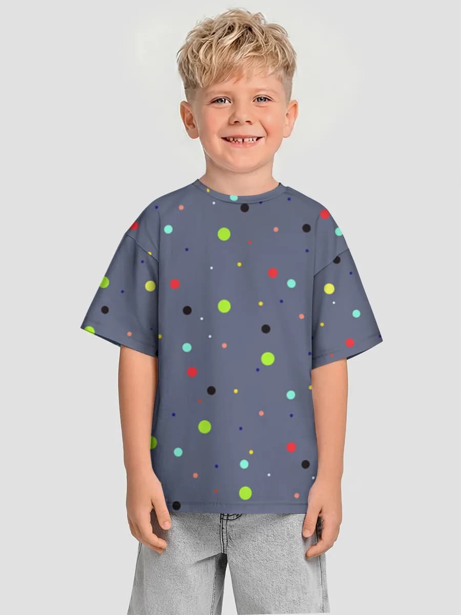 T-shirt coton oversize garçon
