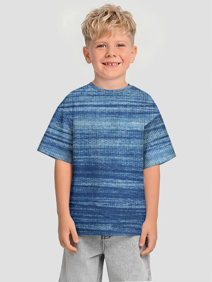 Camiseta Oversize de Algodón Niño