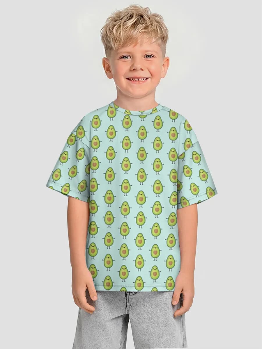 Camiseta Oversize de Algodón Niño
