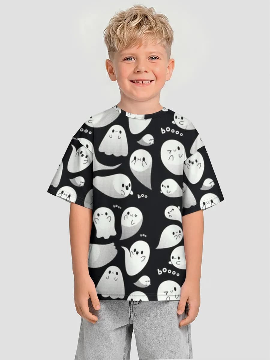 T-shirt coton oversize garçon