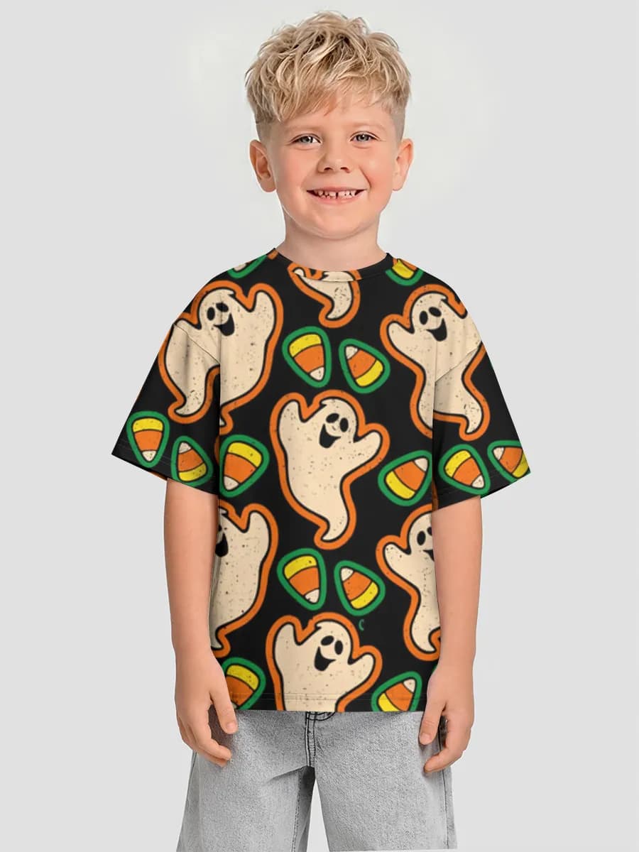 T-shirt coton oversize garçon
