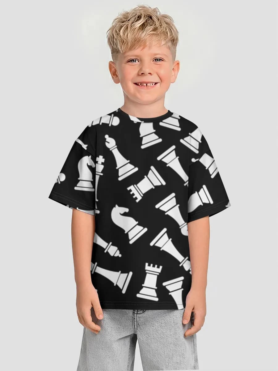 Camiseta Oversize de Algodón Niño