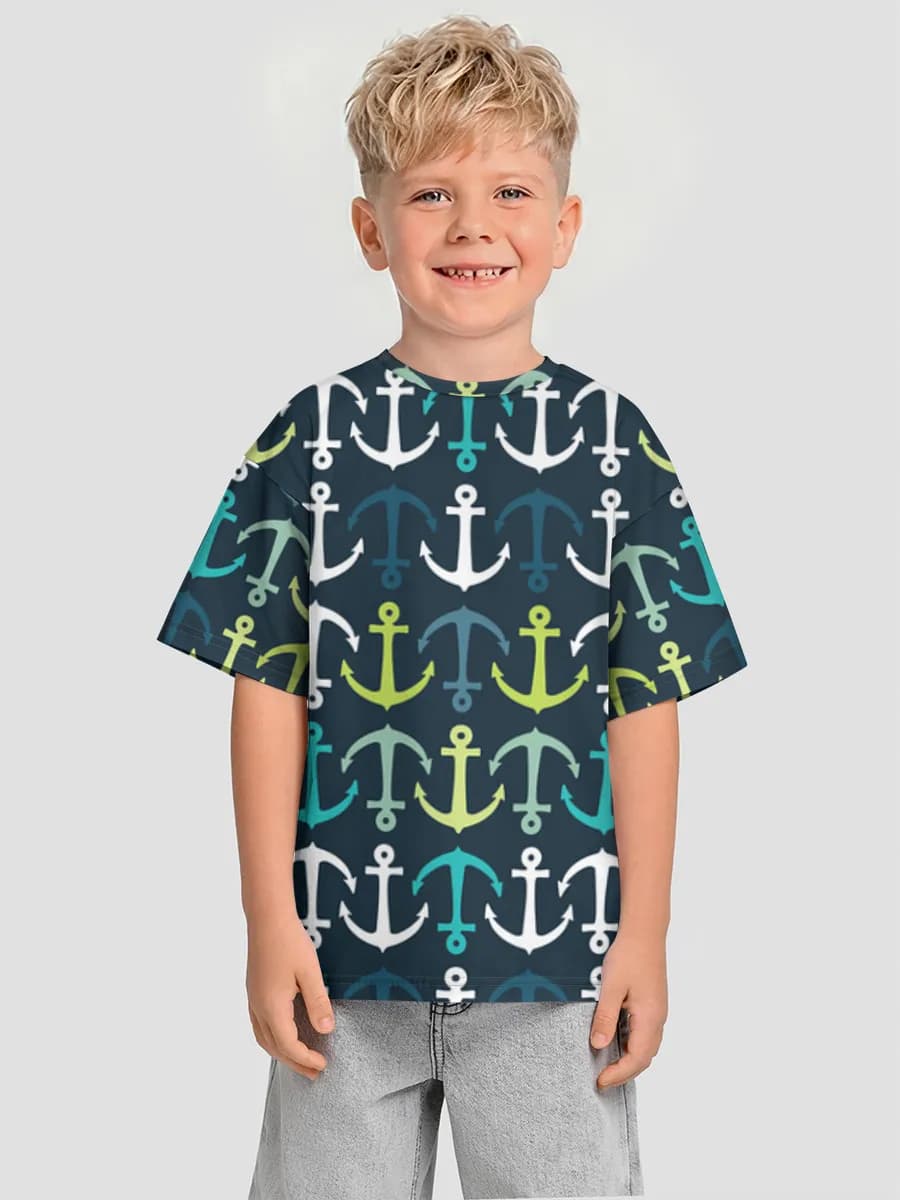 T-shirt coton oversize garçon