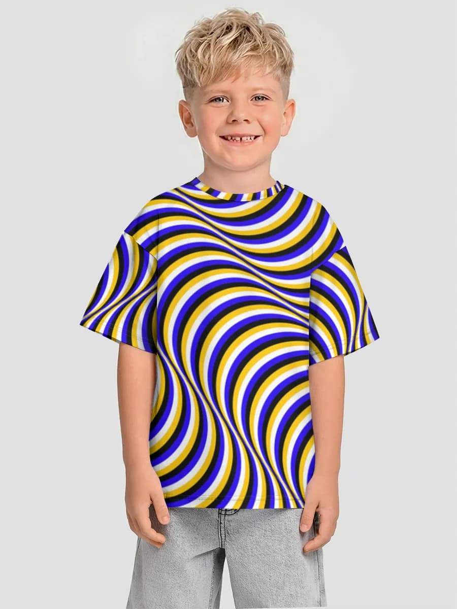 男の子 ビッグシルエット コットンTシャツ