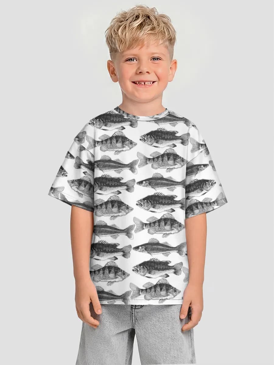 T-shirt coton oversize garçon