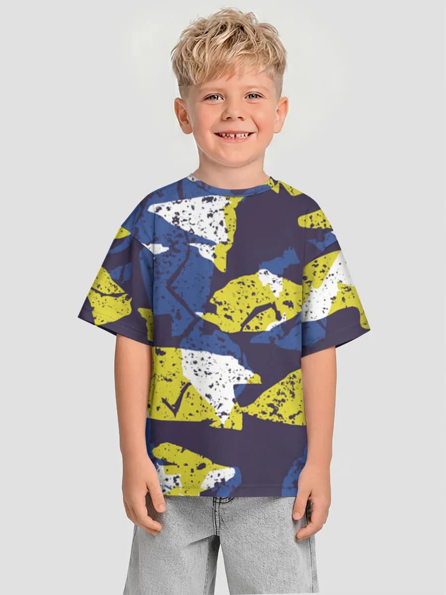 T-shirt coton oversize garçon