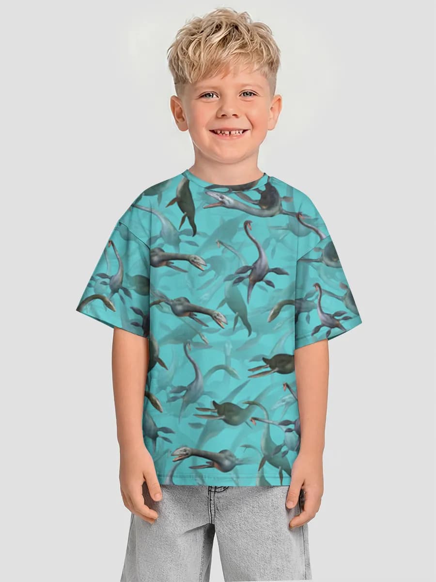 T-shirt coton oversize garçon