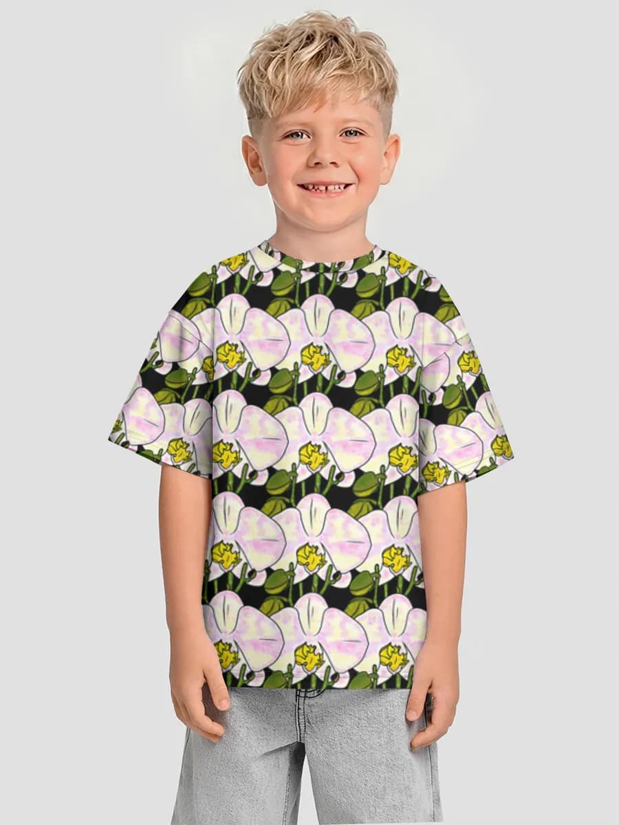 Camiseta Oversize de Algodón Niño