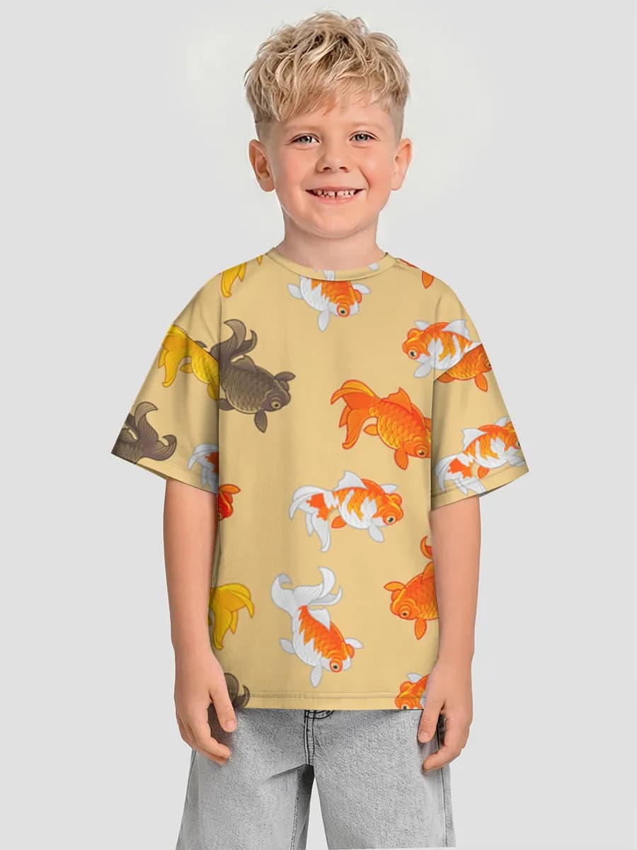 T-shirt coton oversize garçon
