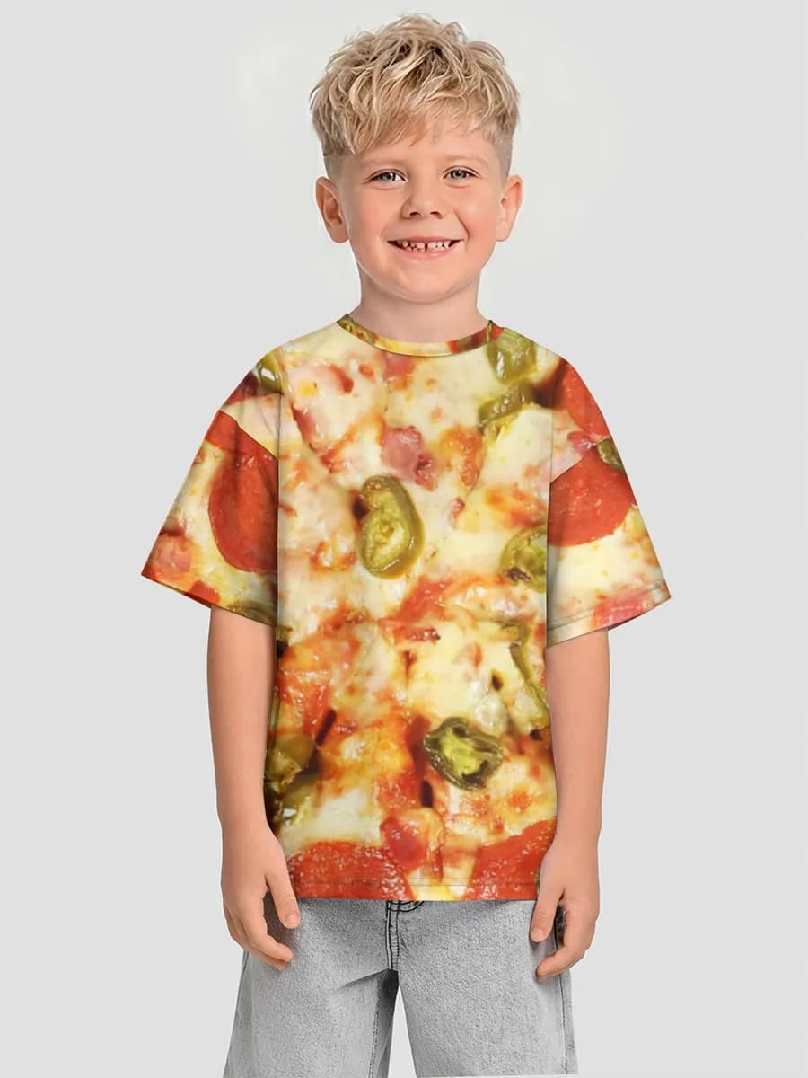 T-shirt coton oversize garçon