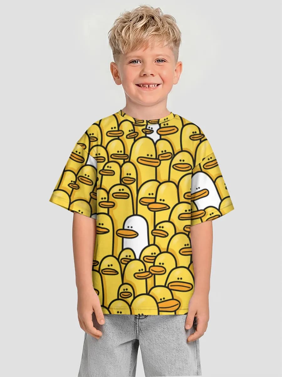 T-shirt coton oversize garçon