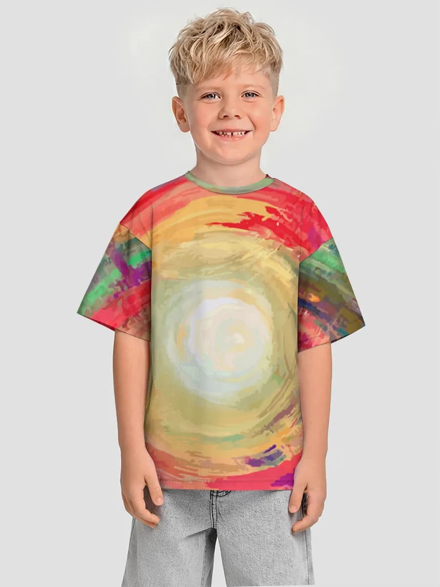 T-shirt coton oversize garçon
