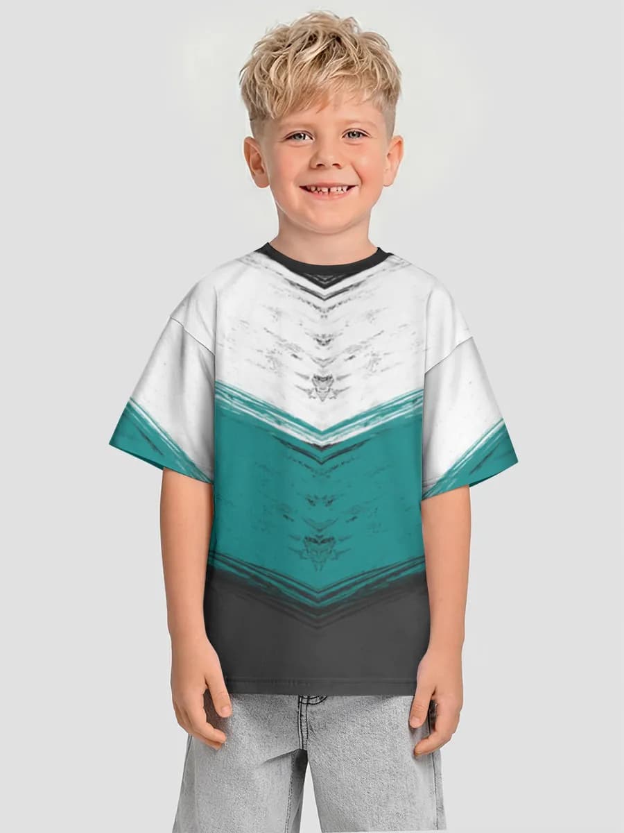 Camiseta Oversize de Algodón Niño