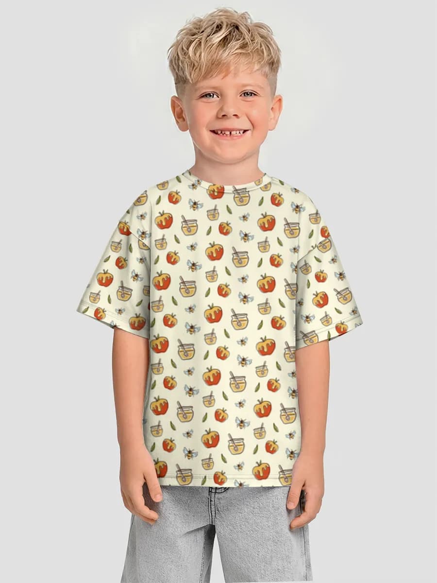 T-shirt coton oversize garçon