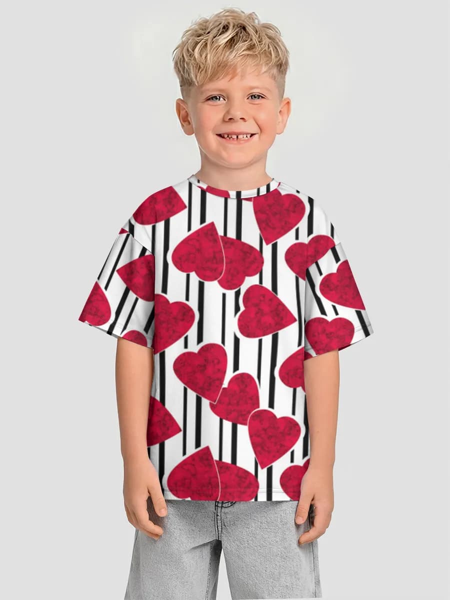 Camiseta Oversize de Algodón Niño