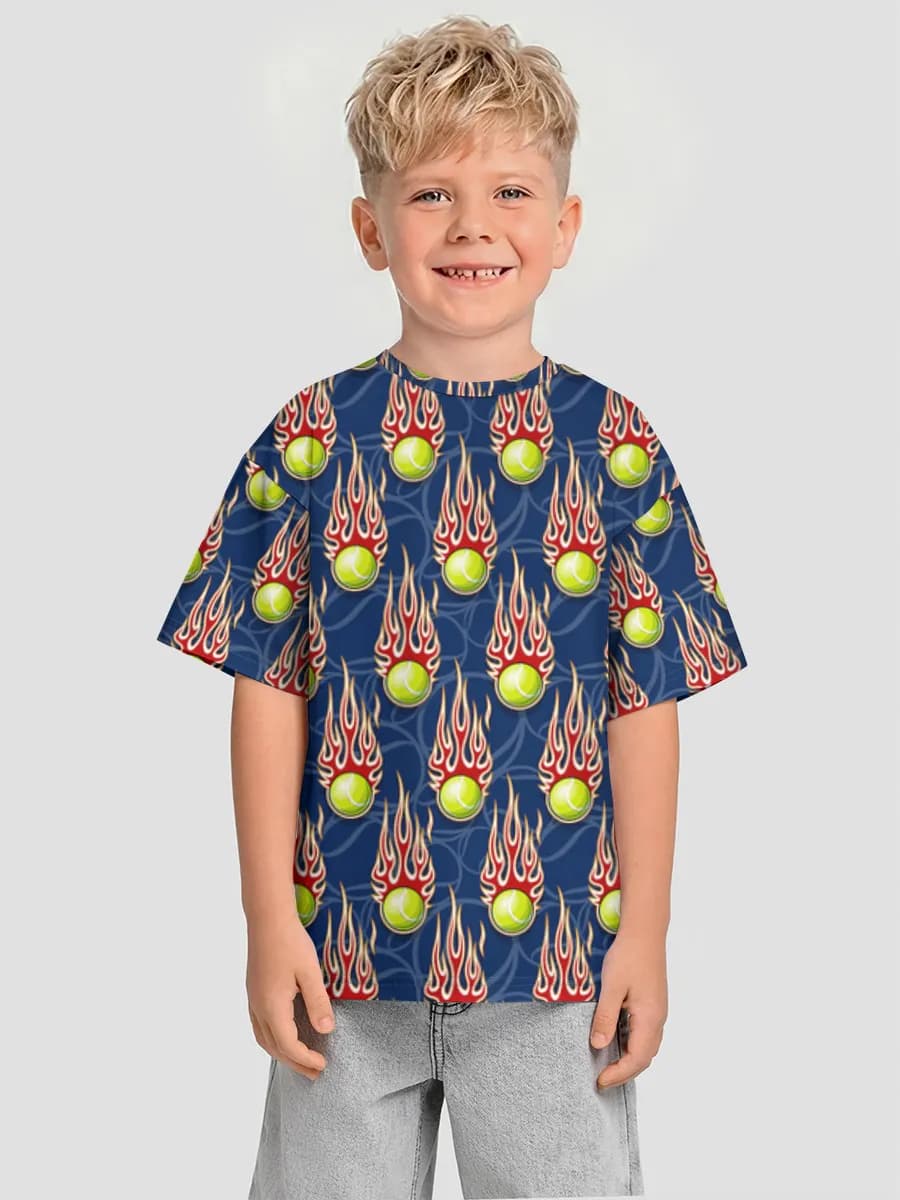 T-shirt coton oversize garçon