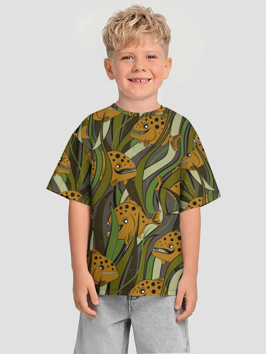 T-shirt coton oversize garçon