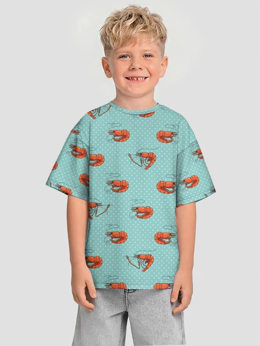 T-shirt coton oversize garçon